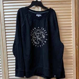 Ocean Coast Outfitters Black Crew Neck Sweater